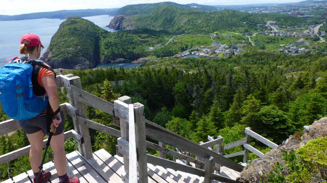 Spectacular view from the top of Bawdens Highland |  Caroline Mongrain