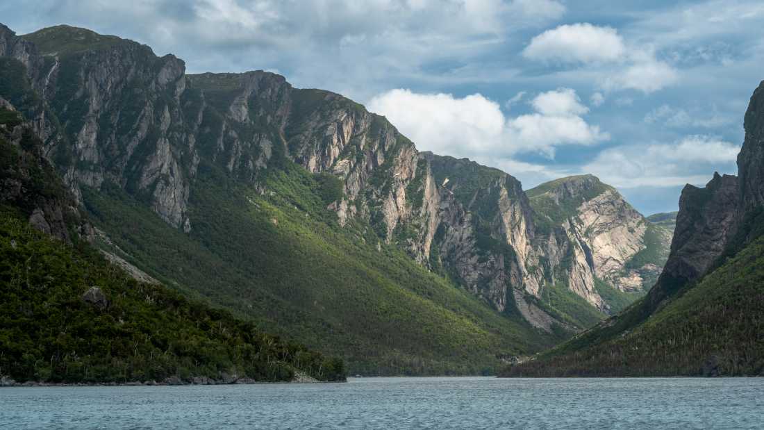 Panoramic view at Western Brook Pond, Newfoundland |  Jenny Wong