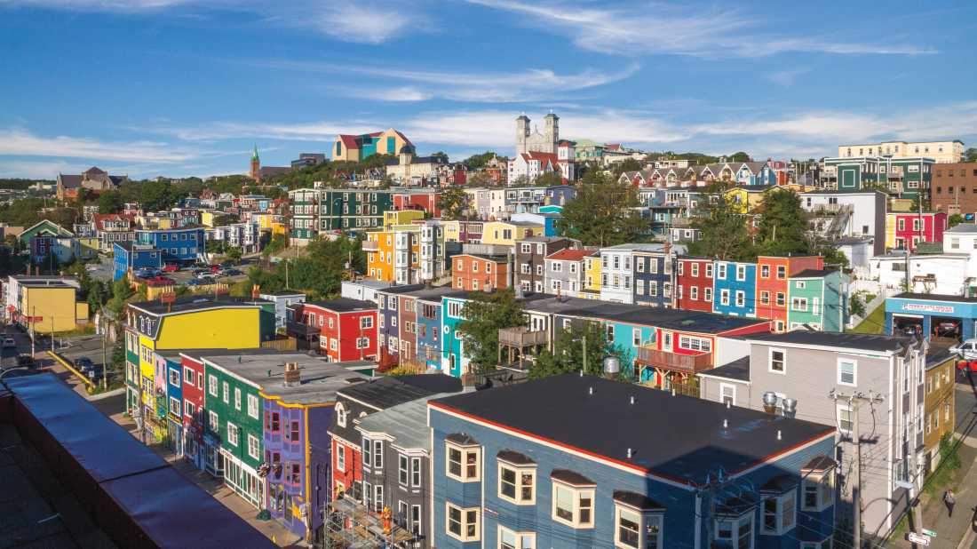 St. John's Colourful City Scenes |  ©Barrett & MacKay Photo
