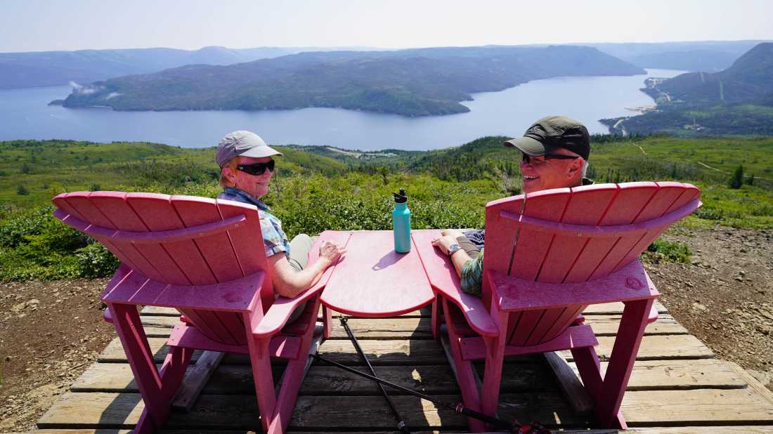 Snack break with a view in western Newfoundland | David Gray